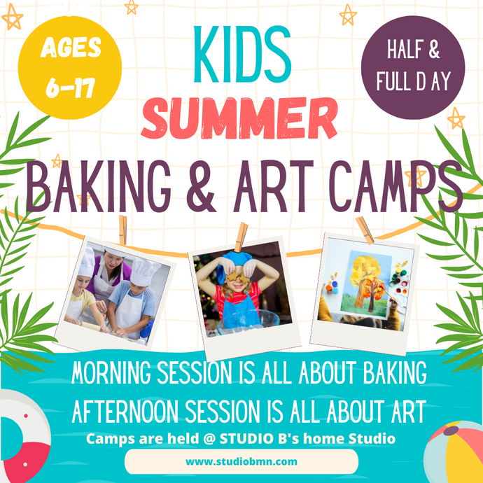Summer 2024 Baking & Art Camp