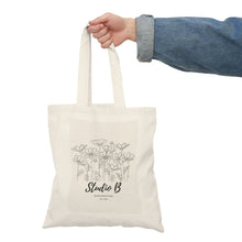 Load image into Gallery viewer, Studio B Wildflower Natural Tote Bag
